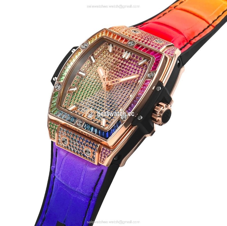 IMG_9086 Hublot Spirit of Big Bang Mens watch Unisex Automatic Rose gold 665.OX.9910.LR.0999 3