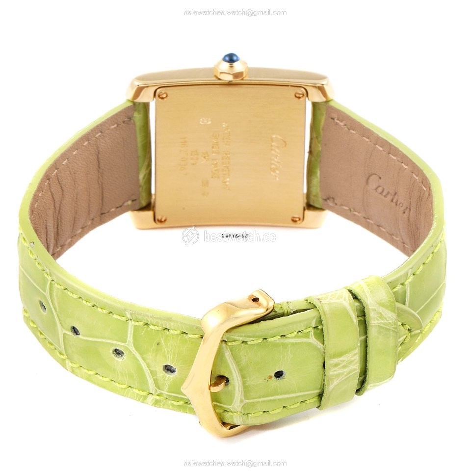 Cartier Tank Francaise Womens watch Quartz Yellow gold W5000356 3