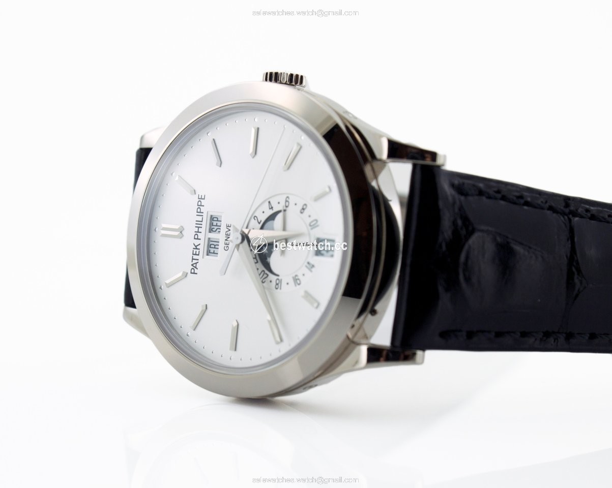 IMG_9086 Patek Philippe Annual Calendar Mens watch Unisex Automatic White gold 5396G-011 3