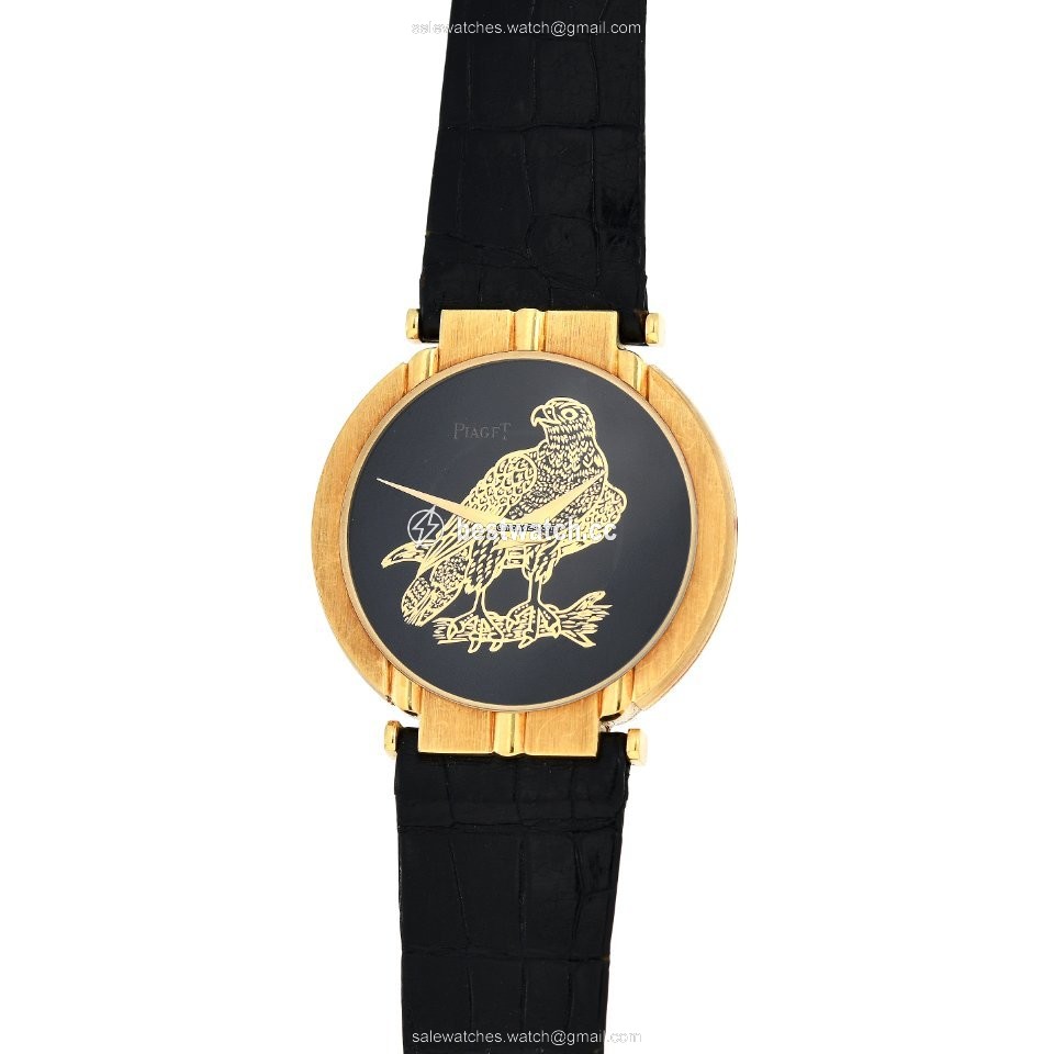 IMG_9086 Piaget Polo Mens watch Unisex Quartz Yellow gold 7673 3