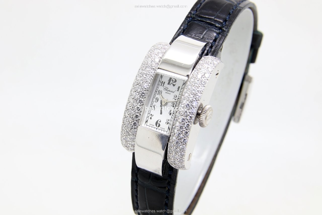 IMG_9086 Chopard La Strada Womens watch Quartz White gold 433 1 3