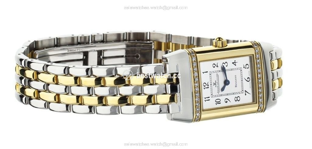 IMG_9086 Jaeger-LeCoultre Reverso Womens watch Quartz Gold Steel 265.5.08 3