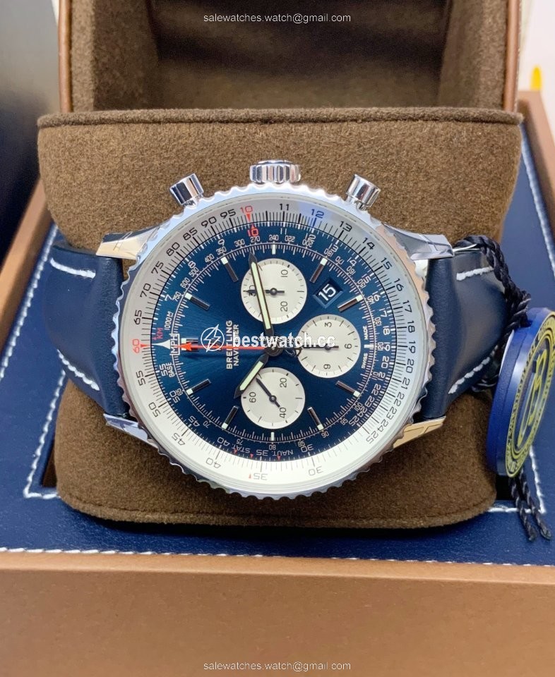 IMG_9086 Breitling Navitimer 01 (46 MM) Mens watch Unisex Automatic Steel AB0127211C1X1 3