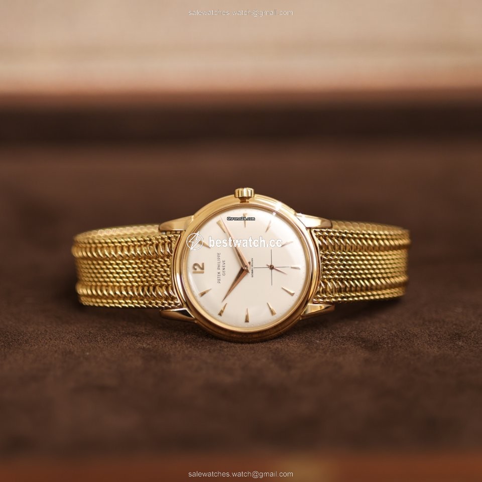 IMG_9086 Patek Philippe Calatrava Mens watch Unisex Automatic Rose gold 2551 3