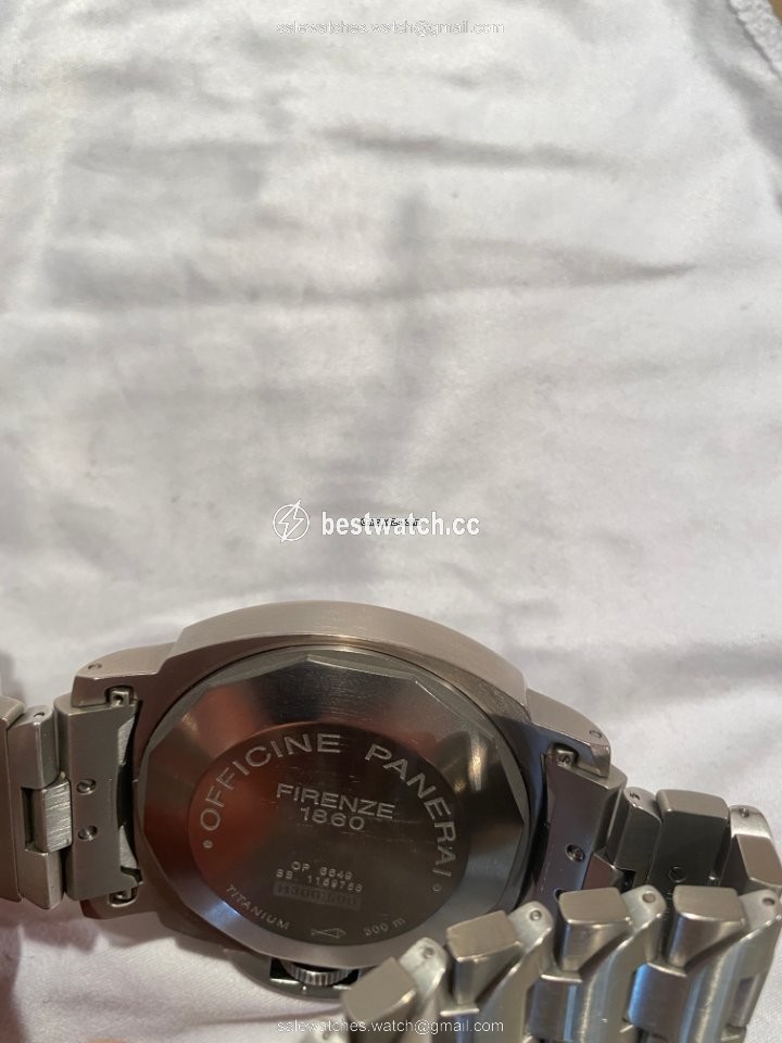 IMG_9086 Panerai Luminor Marina Automatic Mens watch Unisex Automatic Titanium PAM 00221 3