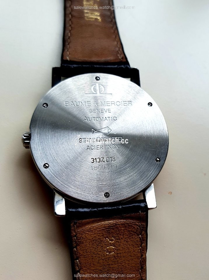 IMG_9086 Baume & Mercier Mens watch Unisex Automatic Gold Steel 3137.018 3