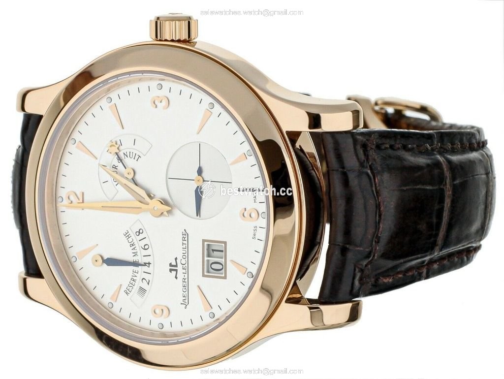 IMG_9086 Jaeger-LeCoultre Master Control Date Mens watch Unisex Manual winding Rose gold 146.2.17 3