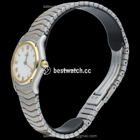 IMG_9086 Ebel Sportwave Womens watch Quartz Gold Steel 1090121 3
