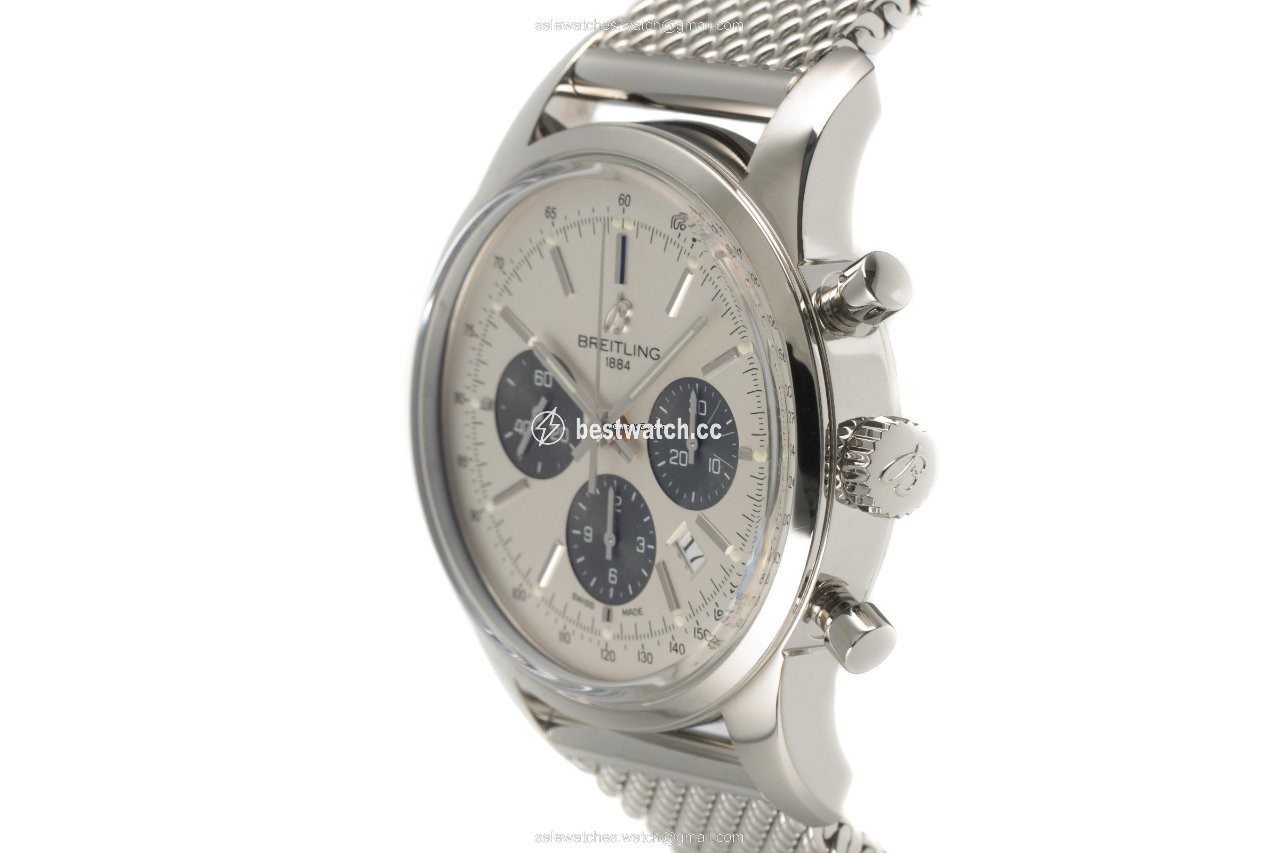 IMG_9086 Breitling Transocean Chronograph Mens watch Unisex Automatic Steel AB0152 3