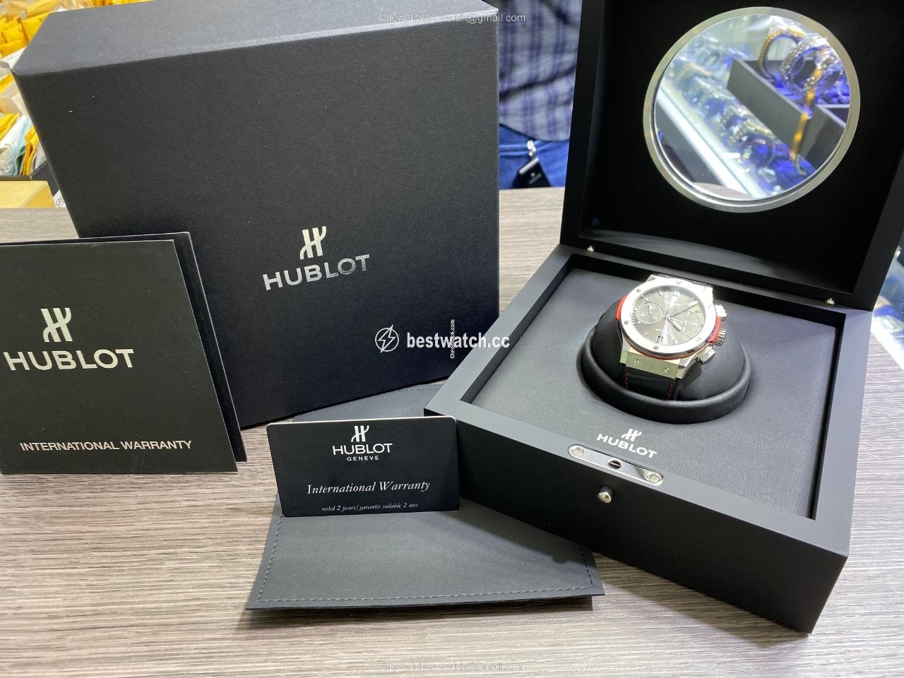 IMG_9086 Hublot Classic Fusion Aerofusion Mens watch Unisex Automatic Titanium 528.NX.0170.NX 3