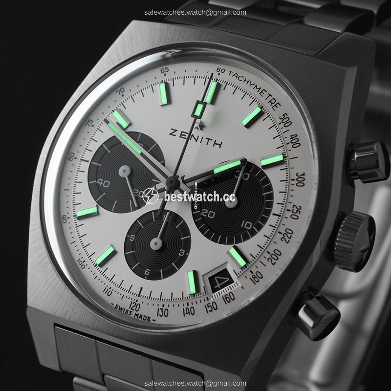 IMG_9086 Zenith El Primero Mens watch Unisex Steel 03.L384-2.400 07.M384 3
