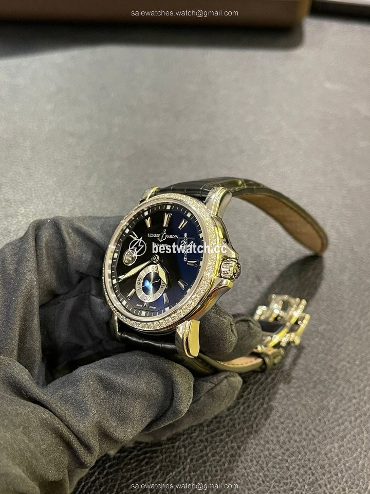 Ulysse Nardin Dual Time Womens watch Automatic Steel 243-55B 92 3