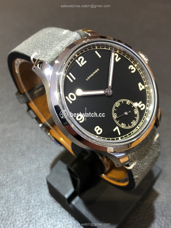 IMG_9086 Longines Heritage Mens watch Unisex Manual winding Steel L28264532 3
