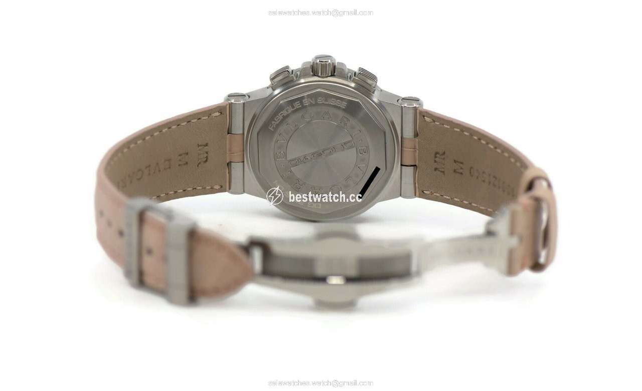 IMG_9086 Bulgari Diagono Womens watch Automatic Steel DG35C2SLDCH 9 3