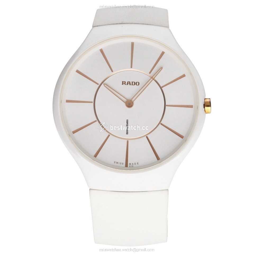 Rado True Thinline Mens watch Unisex Quartz Ceramic R27957109 3