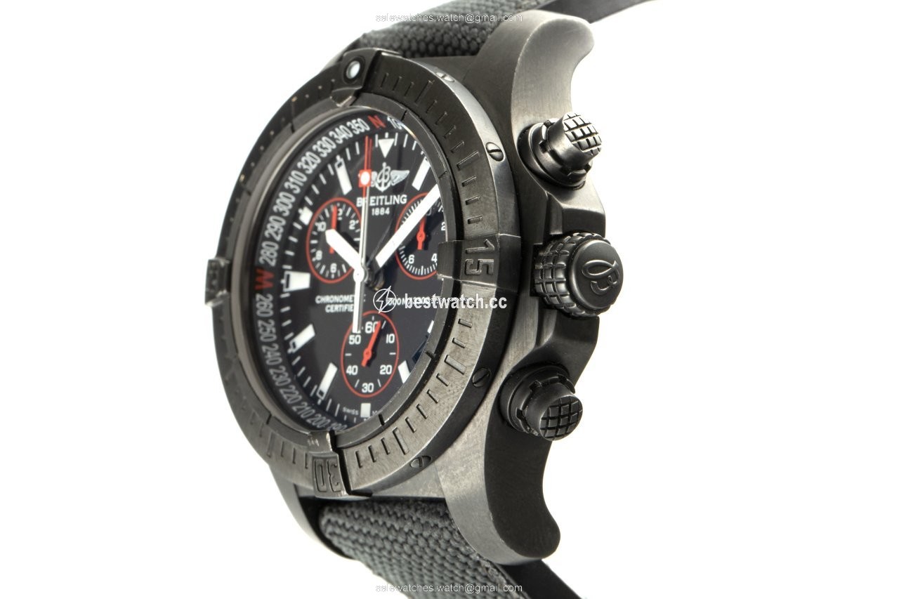 IMG_9086 Breitling Avenger Seawolf Mens watch Unisex Quartz Steel M73390 3