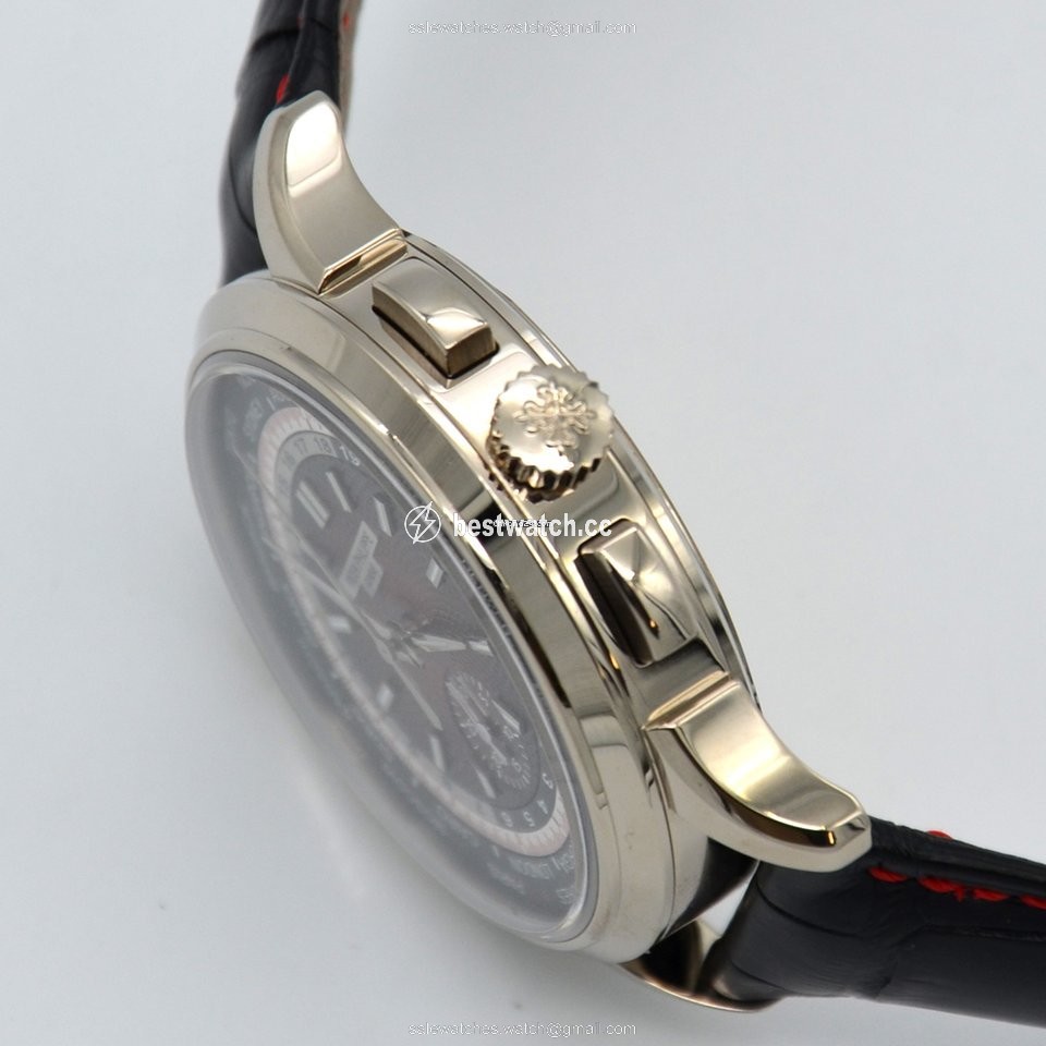 IMG_9086 Patek Philippe World Time Chronograph Mens watch Unisex Automatic White gold 5930G-011 3