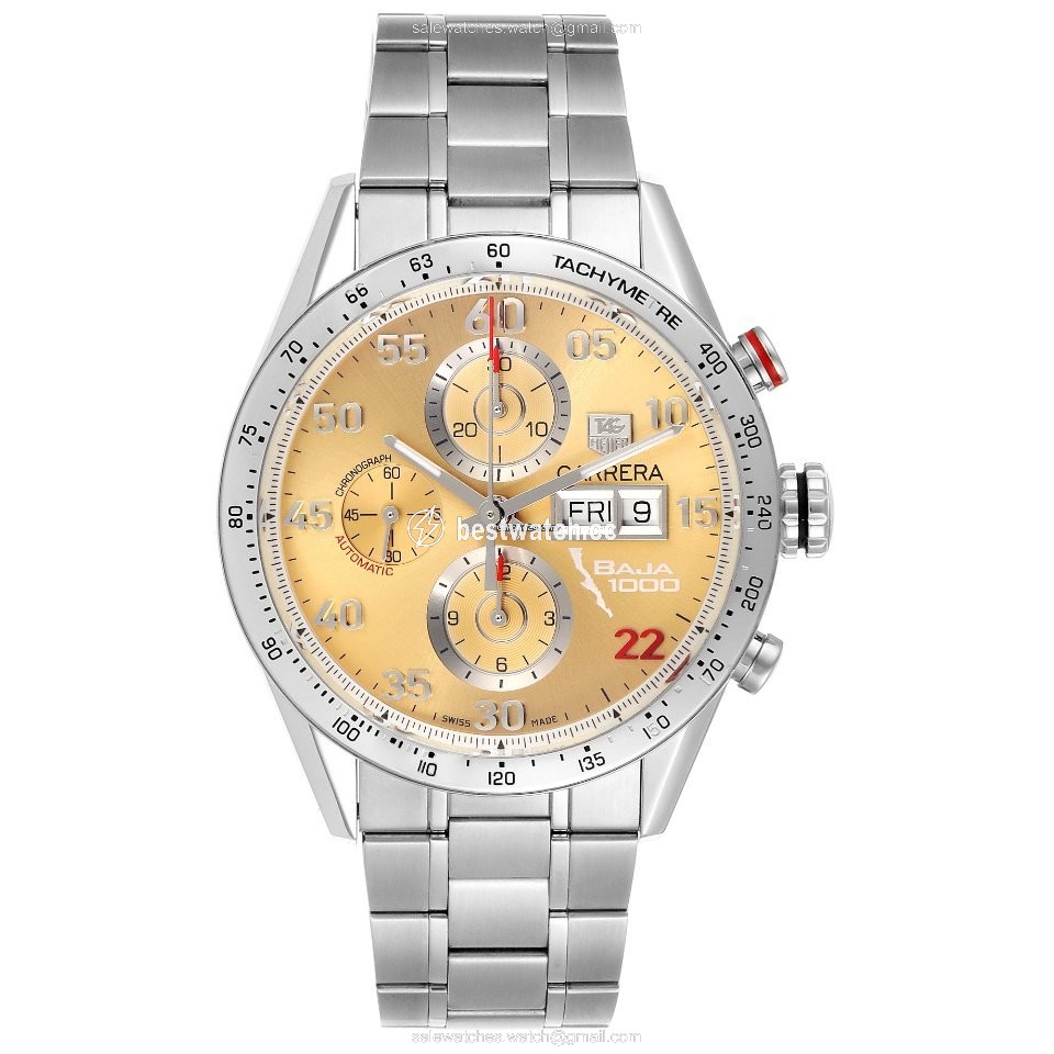 IMG_9086 TAG Heuer Carrera Calibre 16 Mens watch Unisex Automatic Steel CV2A1H 3
