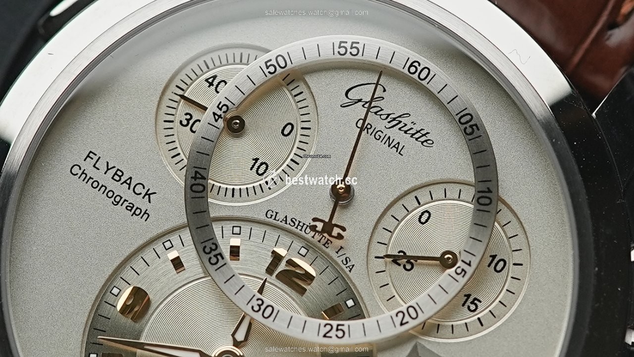 Glashutte Original PanoMaticChrono XL White gold 95-01-31-24-04 3