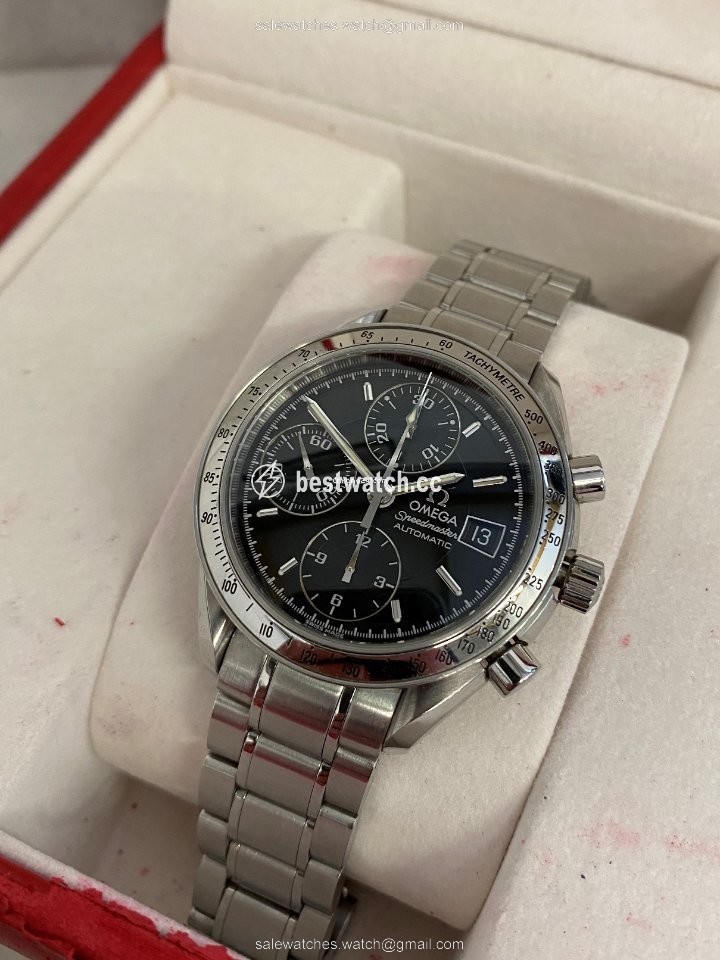 IMG_9086 Omega Speedmaster Date Mens watch Unisex Automatic Steel 35135000 3