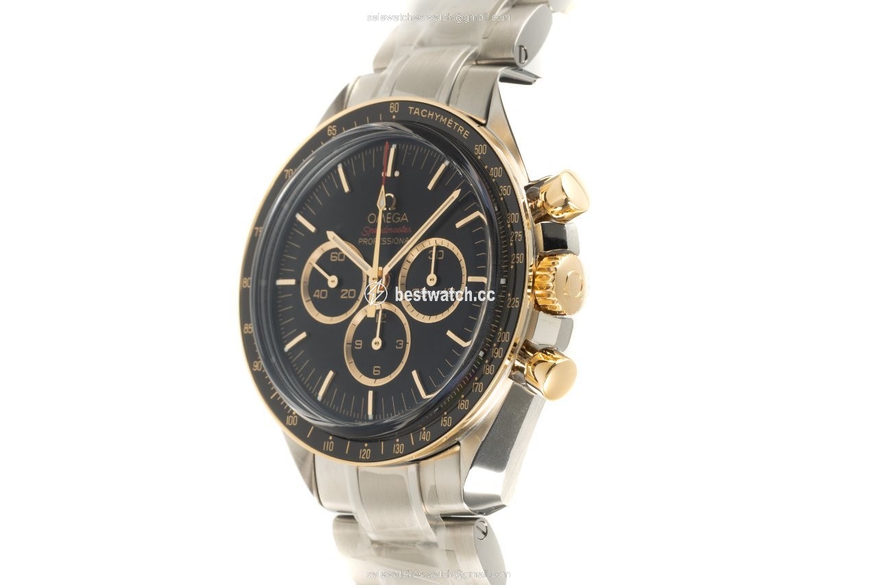 IMG_9086 Omega Speedmaster Mens watch Unisex Manual winding Gold Steel 522.20.42.30.01.001 3