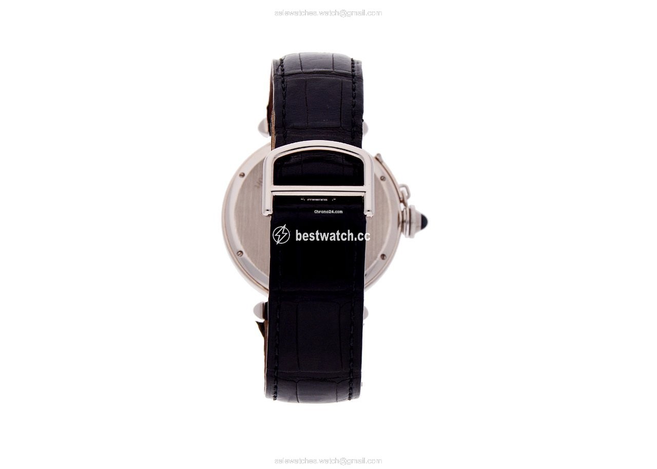 IMG_9086 Cartier Pasha Mens watch Unisex Automatic White gold W3018751 3