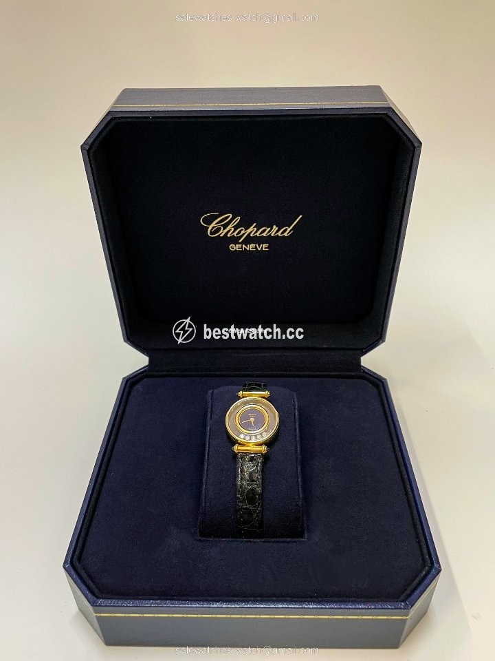 IMG_9086 Chopard Happy Diamonds Womens watch Quartz Yellow gold 20 4780-23 3