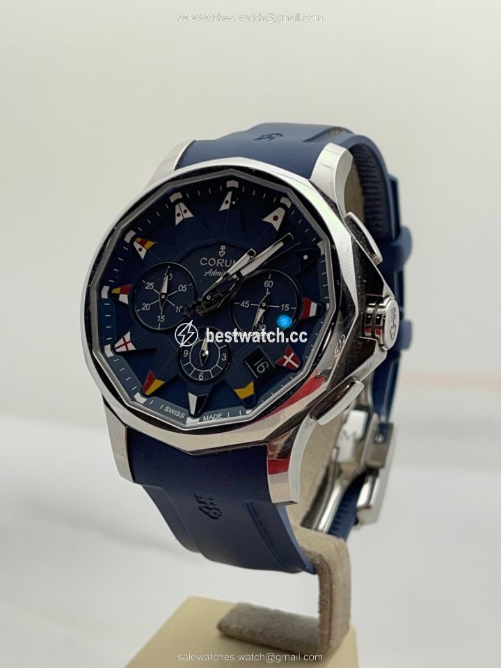 IMG_9086 Corum Admirals Cup Mens watch Unisex Automatic Steel 985.631.20 3