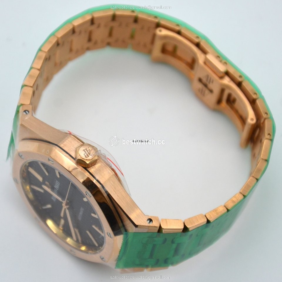 IMG_9086 Audemars Piguet Royal Oak Selfwinding Mens watch Unisex Automatic Rose gold 15400or.oo.1220or.01 3