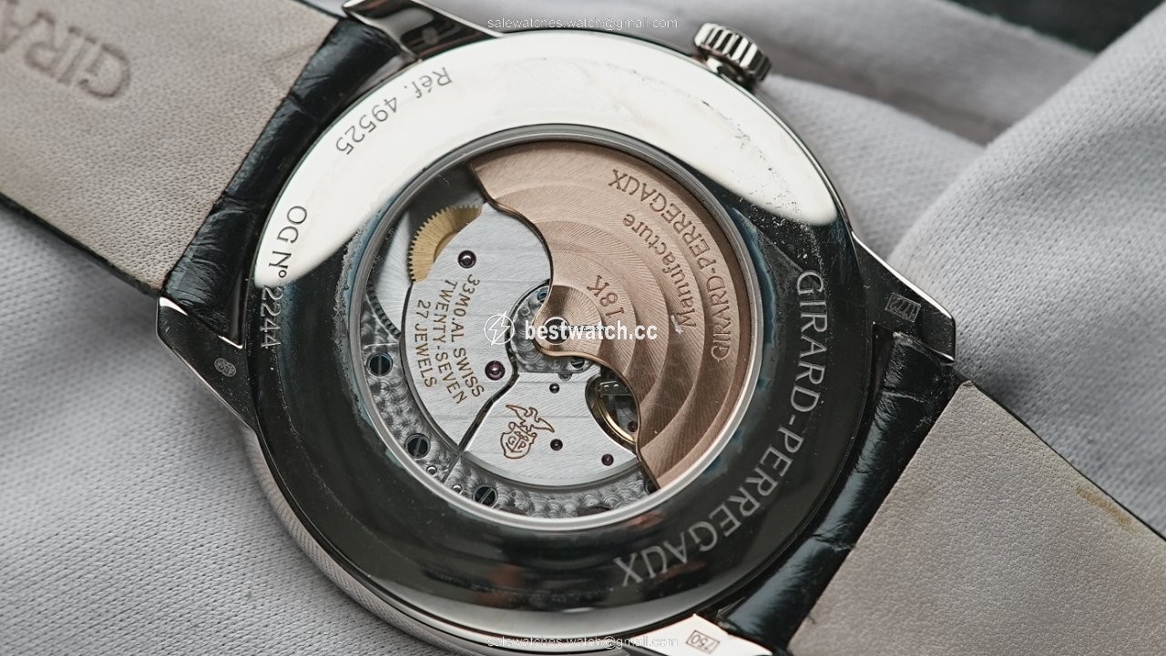IMG_9086 Girard Perregaux 1966 Mens watch Unisex Automatic White gold 49525D53A1A1-BK6A 3