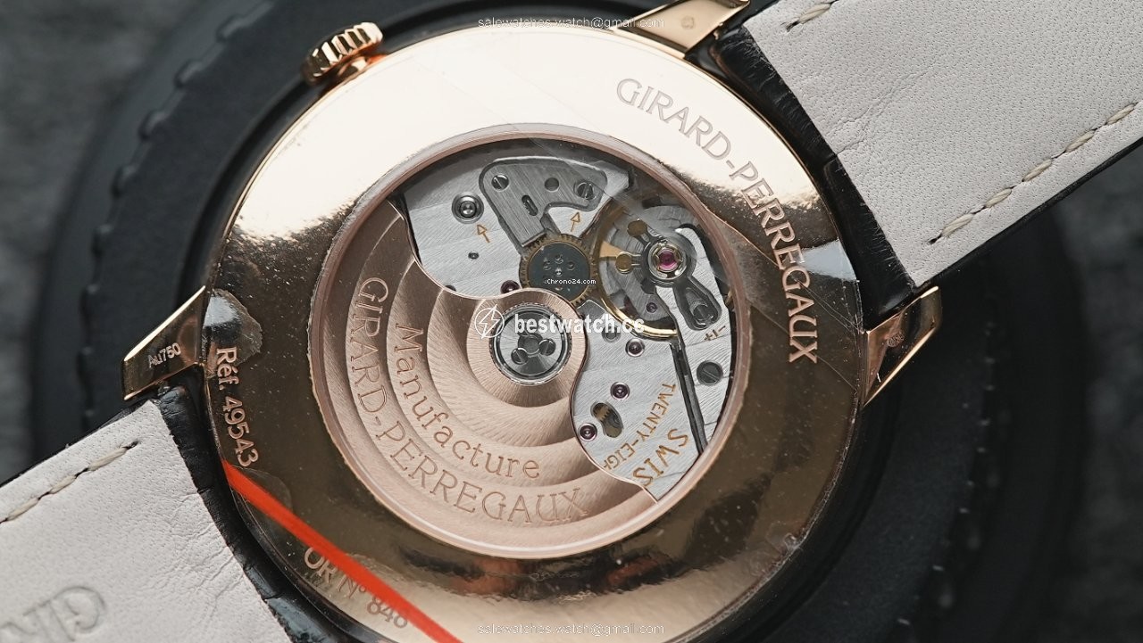 IMG_9086 Girard Perregaux 1966 Mens watch Unisex Automatic Rose gold 49543-52-131-BKBA 3