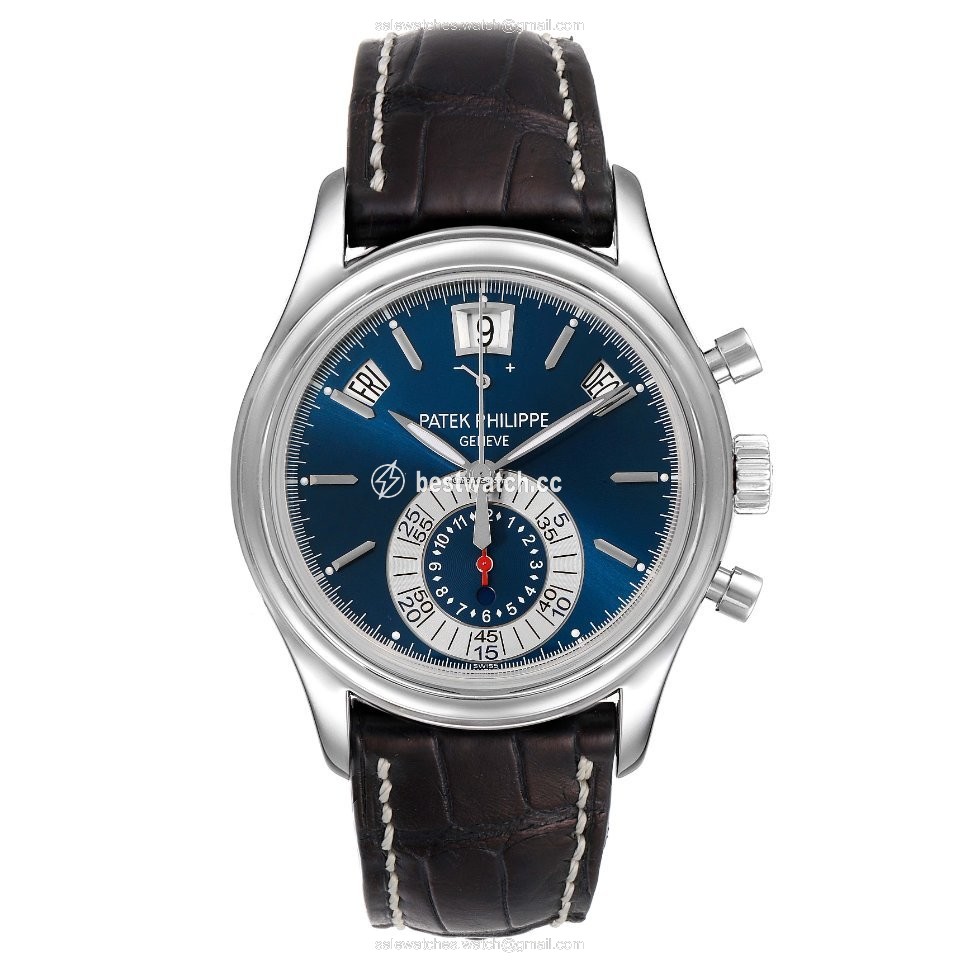 IMG_9086 Patek Philippe Annual Calendar Chronograph Mens watch Unisex Automatic Platinum 5960 01G 3