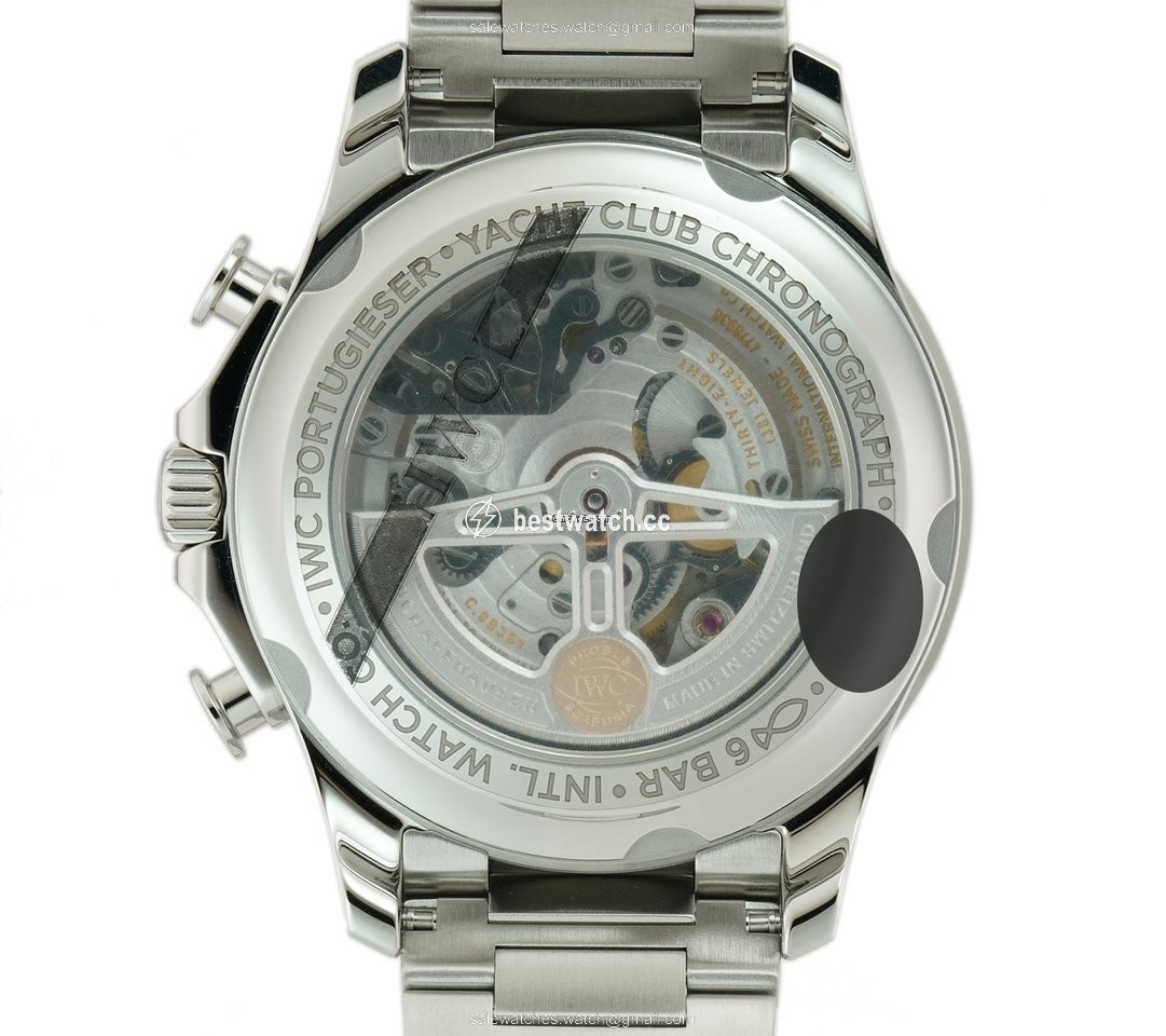 IMG_9086 IWC Portuguese Yacht Club Chronograph Automatic Steel IW390701 3