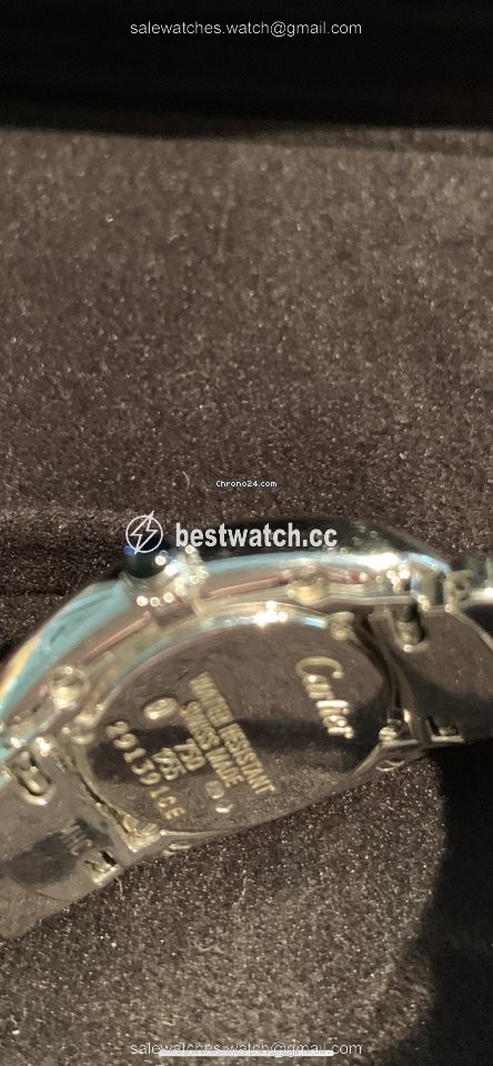 IMG_9086 Cartier Baignoire Womens watch Quartz White gold WB520025 3