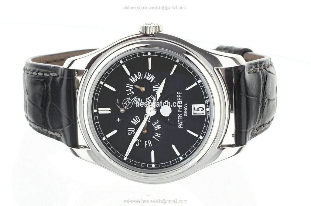 IMG_9086 Patek Philippe Annual Calendar Mens watch Unisex Automatic Platinum 5146P 3