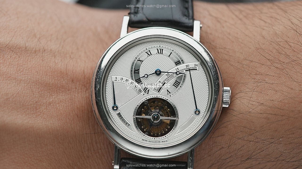 IMG_9086 Breguet Classique Complications Mens watch Unisex Manual winding Platinum 3657pt 12 9v6 3