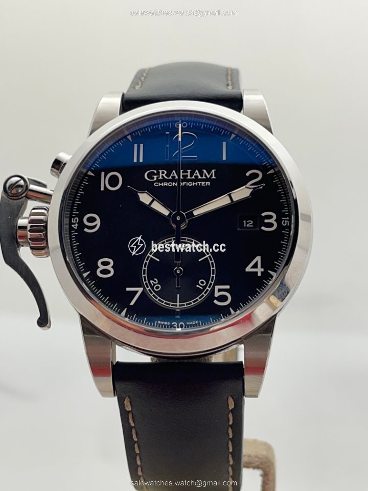 IMG_9086 Graham Chronofighter 1695 Mens watch Unisex Automatic Steel 2CXAS.B01A.L17S 3