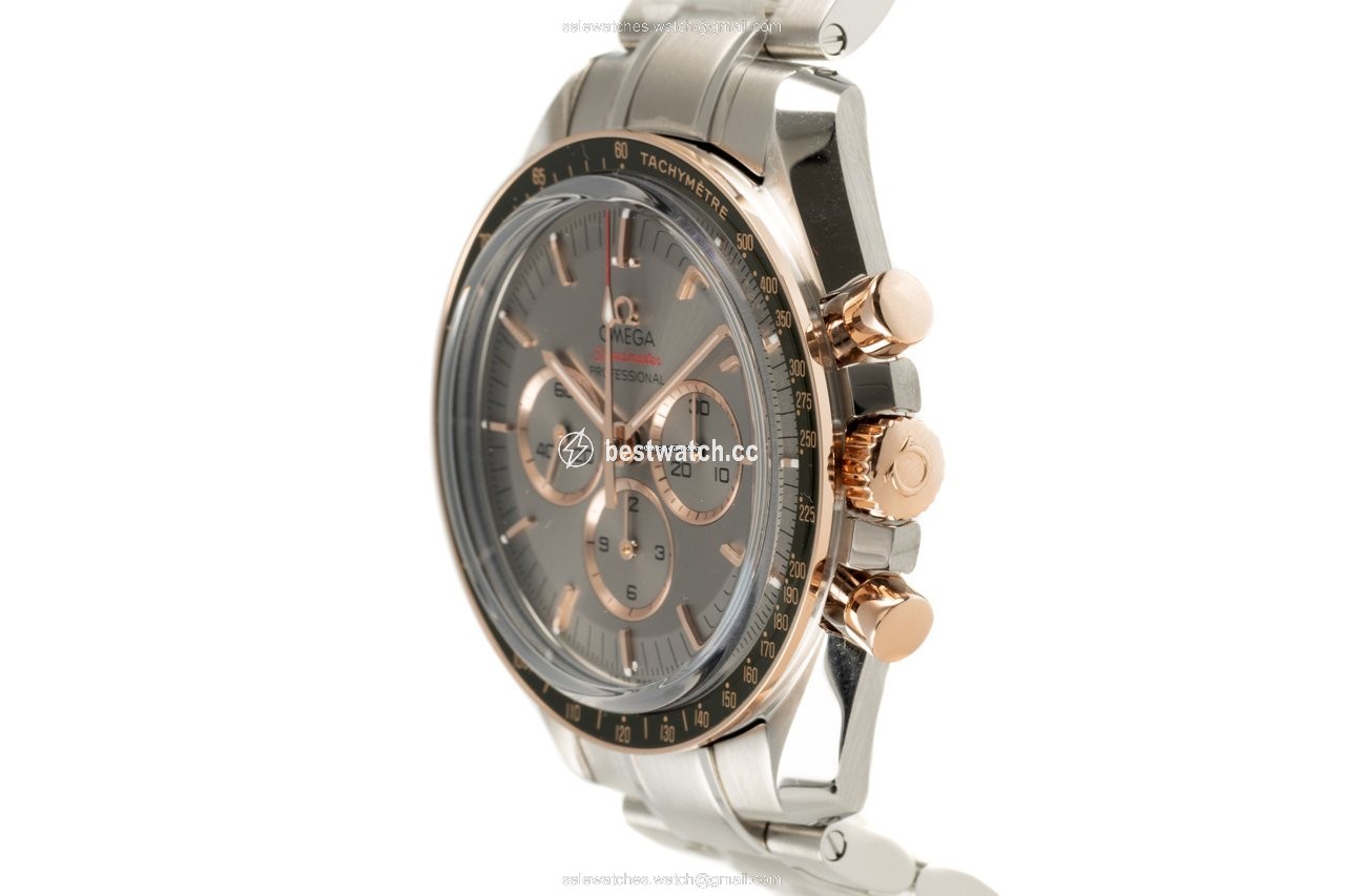 IMG_9086 Omega Speedmaster Mens watch Unisex Manual winding Gold Steel 522.20.42.30.06.001 3