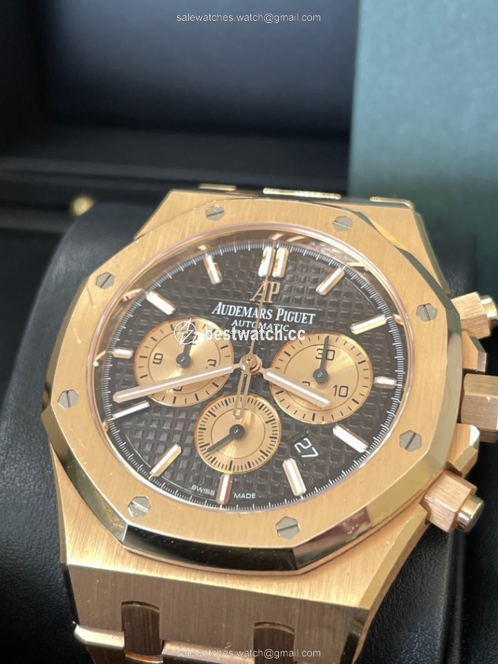 Audemars Piguet Royal Oak Chronograph Mens watch Unisex Automatic Rose gold 26331OR.OO.1220OR.02 3