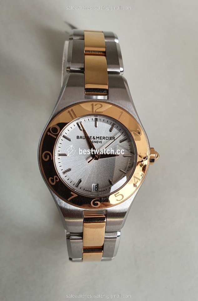 Baume & Mercier Linea Womens watch Quartz Gold Steel M0A10080 3