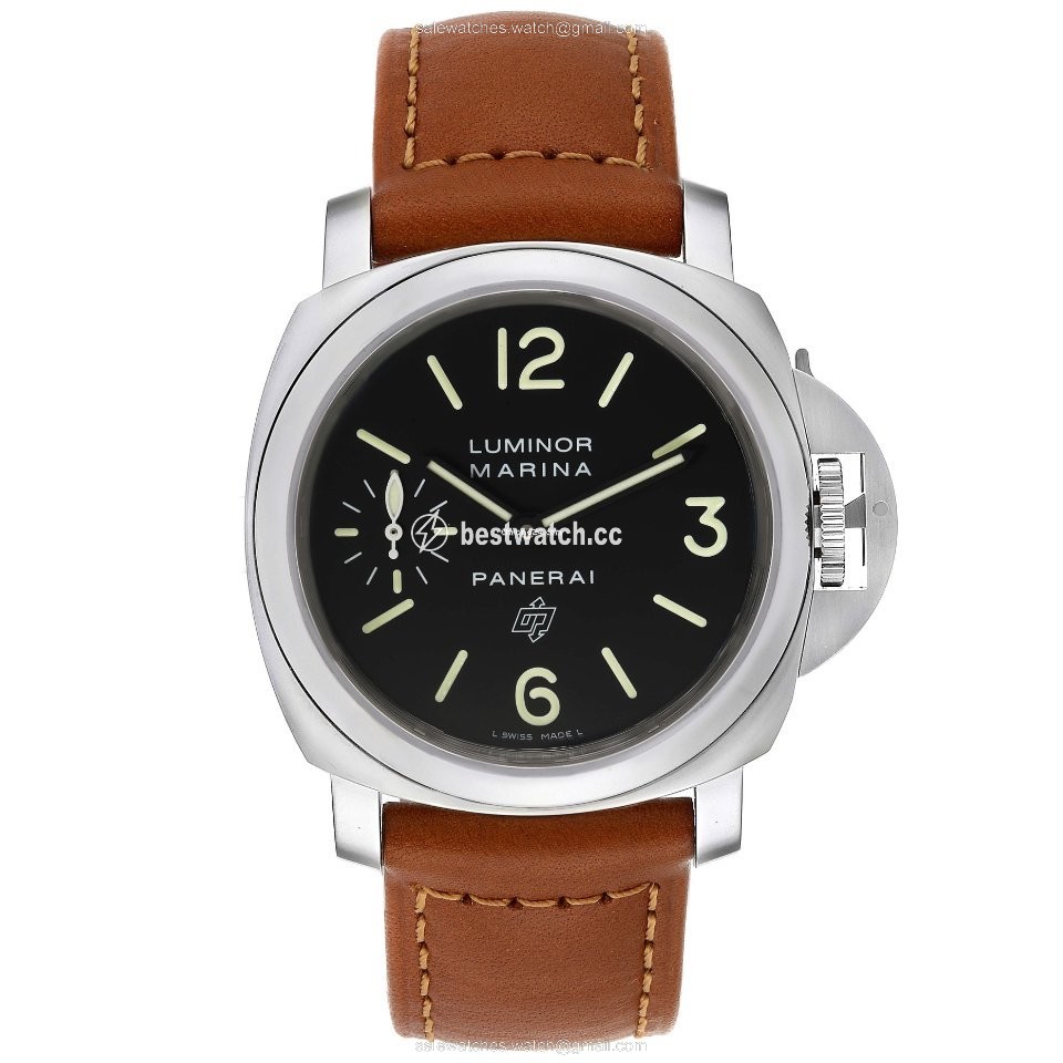 IMG_9086 Panerai Luminor Marina Mens watch Unisex Manual winding Steel PAM01005 3