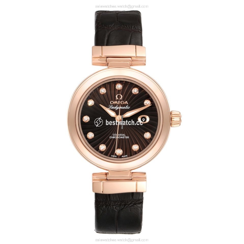 IMG_9086 Omega De Ville Ladymatic Womens watch Automatic Rose gold 425.63.34.20.63.001 3