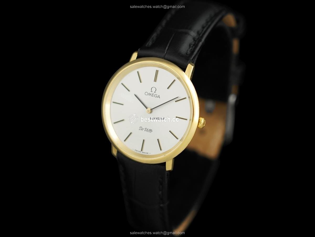 IMG_9086 Omega De Ville Mens watch Unisex Manual winding Gold Steel 7604 3