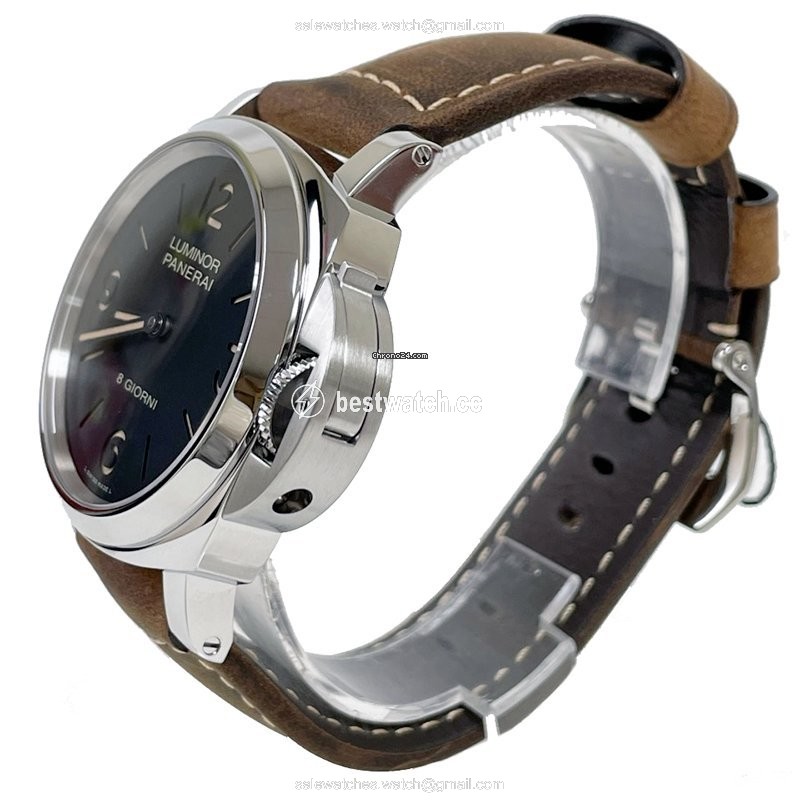 IMG_9086 Panerai Luminor Base Mens watch Unisex Manual winding Steel PAM00914 3