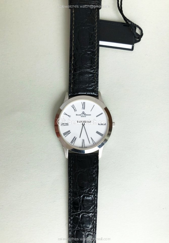 IMG_9086 Baume & Mercier Mens watch Unisex Quartz White gold M0A06494 3