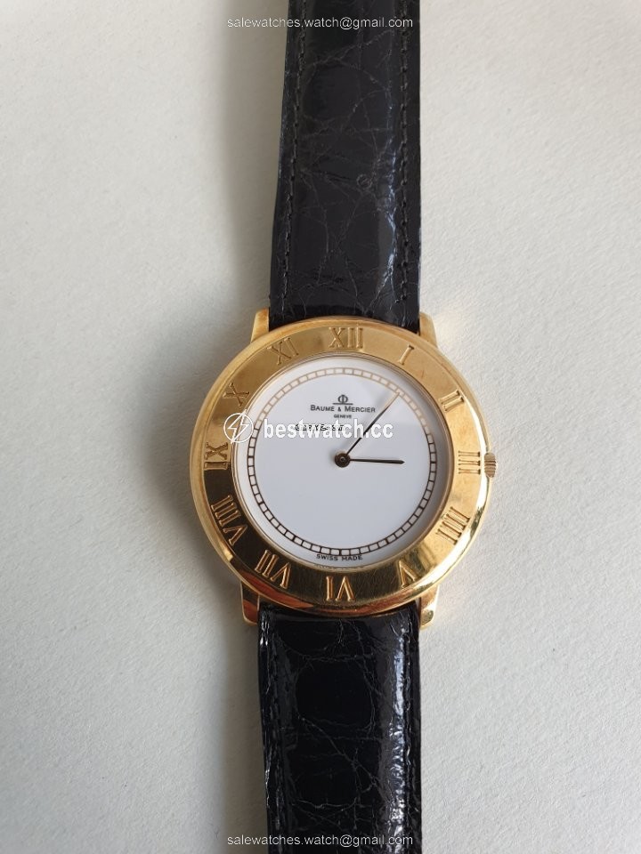 IMG_9086 Baume & Mercier Mens watch Unisex Quartz Yellow gold M0A04950 3