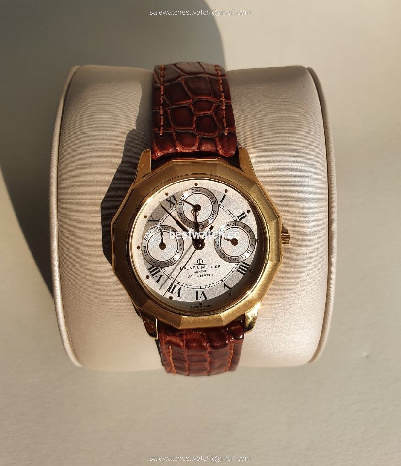 Baume & Mercier Riviera Mens watch Unisex Automatic Yellow gold M0A05793 3