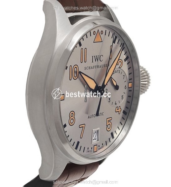 IMG_9086 IWC Big Pilot Mens watch Unisex Automatic Platinum IW500413 3