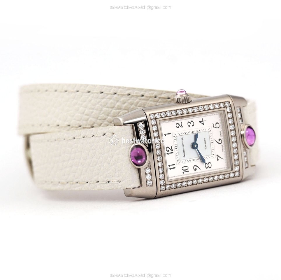 IMG_9086 Jaeger-LeCoultre Reverso Womens watch White gold Q2623402 3