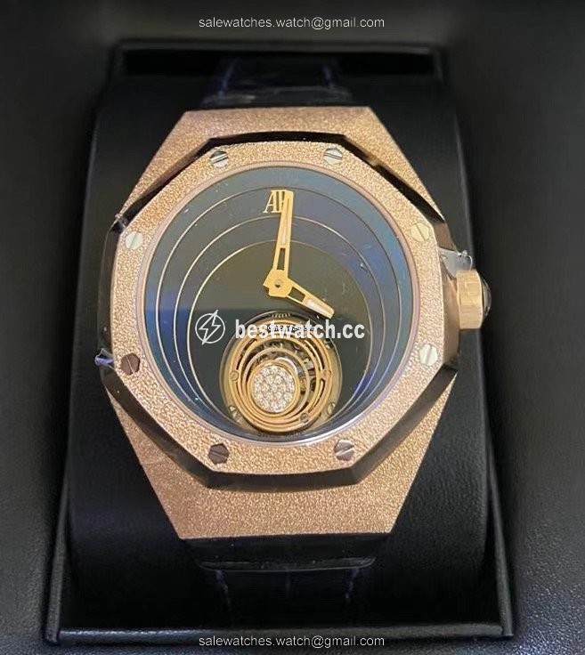 IMG_9086 Audemars Piguet Royal Oak Concept Mens watch Unisex Manual winding Rose gold 26630OR.GG.D326CR.01 3
